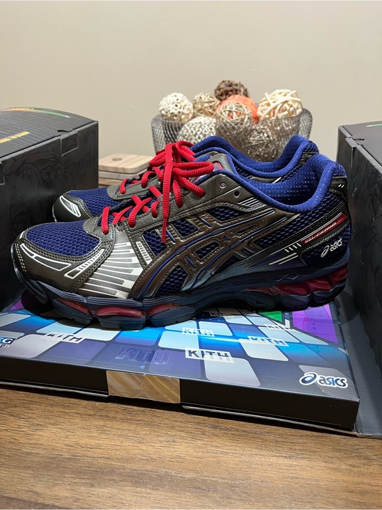 Asics Other - Asics x Kith x Marvel Comics Kayano 12.1 Captain America SZ 12